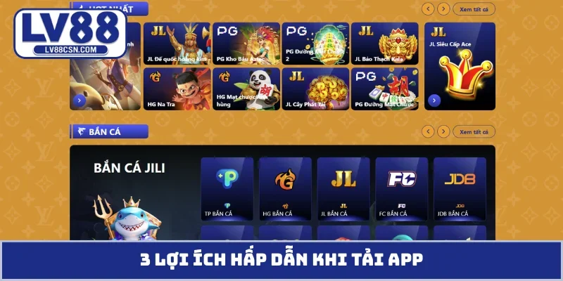3 lợi ích hấp dẫn khi tải app