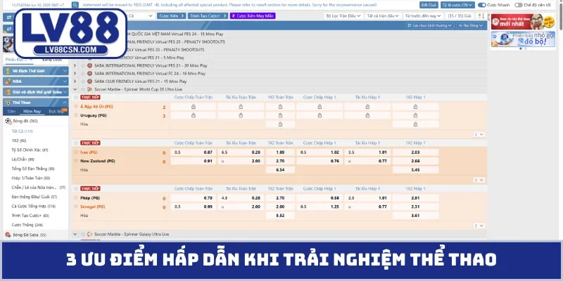 3 ưu điểm hấp dẫn khi trải nghiệm thể thao