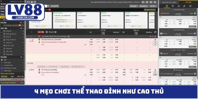 4 mẹo chơi thể thao đỉnh như cao thủ