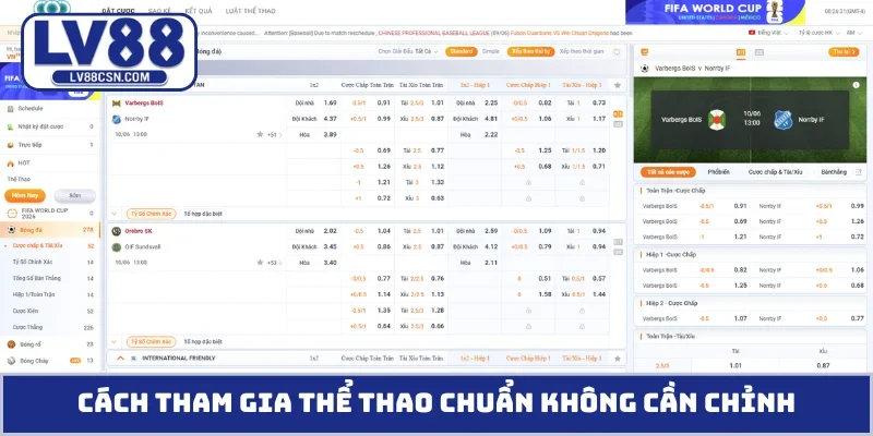 Cách tham gia thể thao chuẩn không cần chỉnh