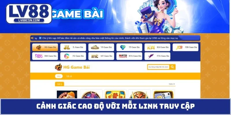 Cảnh giác cao độ với mỗi link truy cập