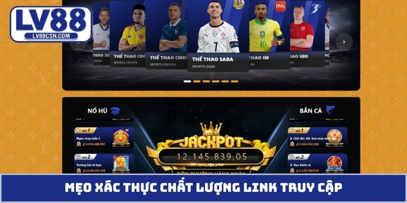 Mẹo xác thực chất lượng link truy cập